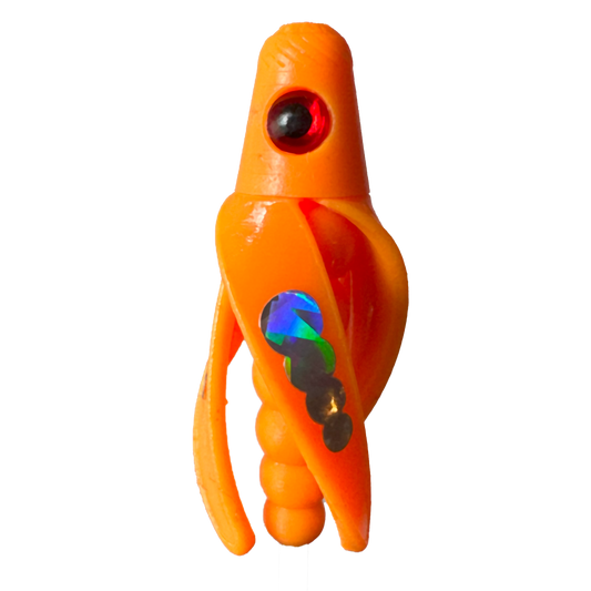 TailSpin Scud Fluo Mango (Circle Silver)