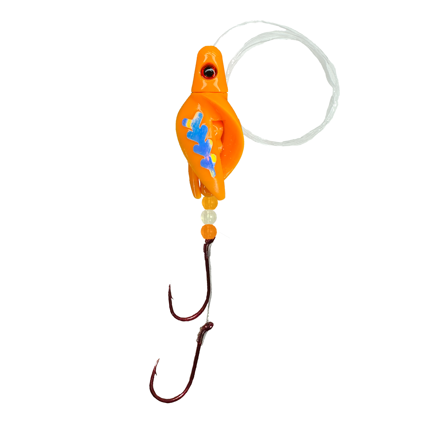 TailSpin Scud Fluo Mango (Fishbone MoonJelly)