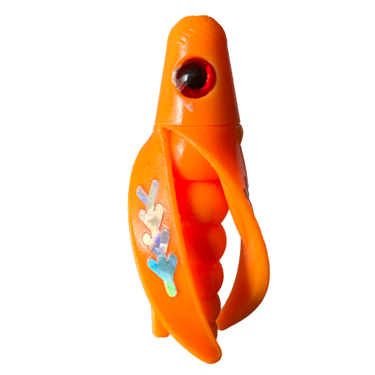 TailSpin Scud Fluo Mango (Fishbone Silver)