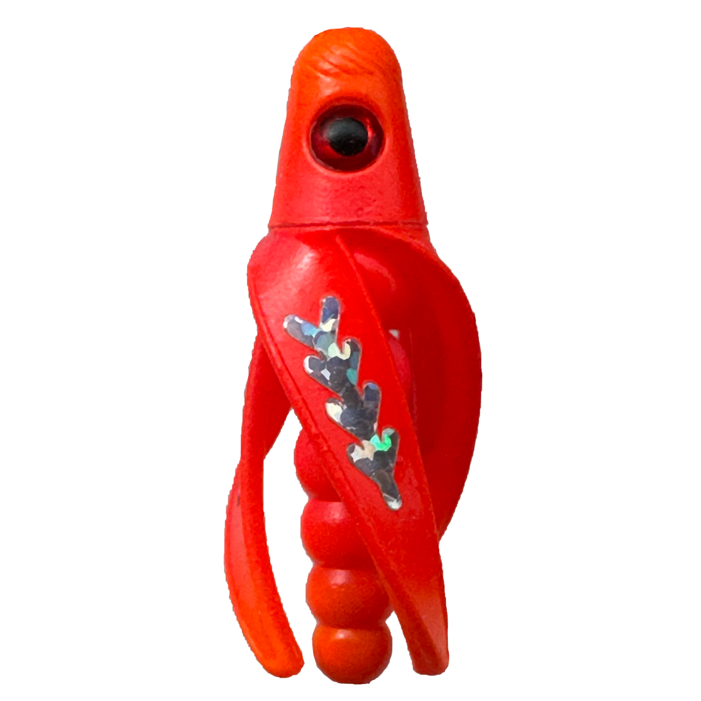 TailSpin Scud Fluo Orange (Fishbone Silver)
