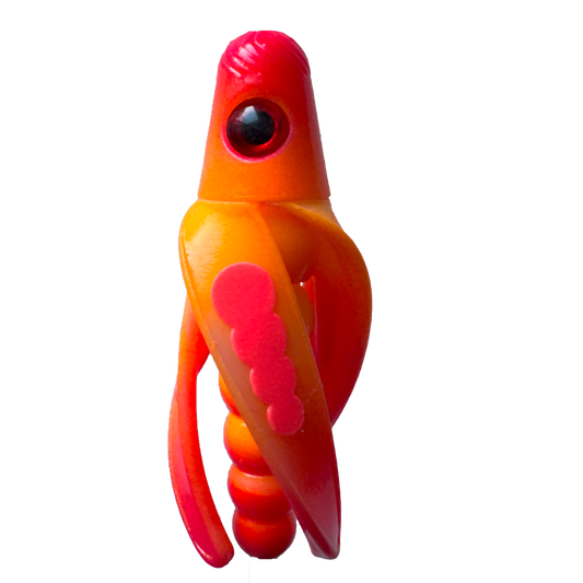 TailSpin Scud Fluo Orange-Red (Circles Glow Orange)