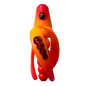 TailSpin Scud Fluo Orange-Red (Circles Red)