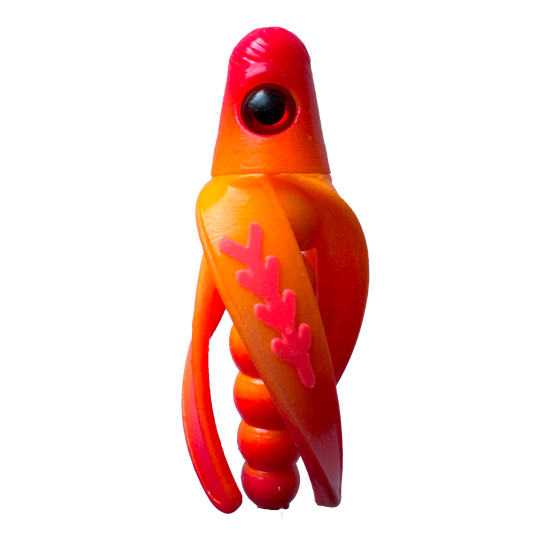 TailSpin Scud Fluo Orange-Red (Fishbone Glow Orange)