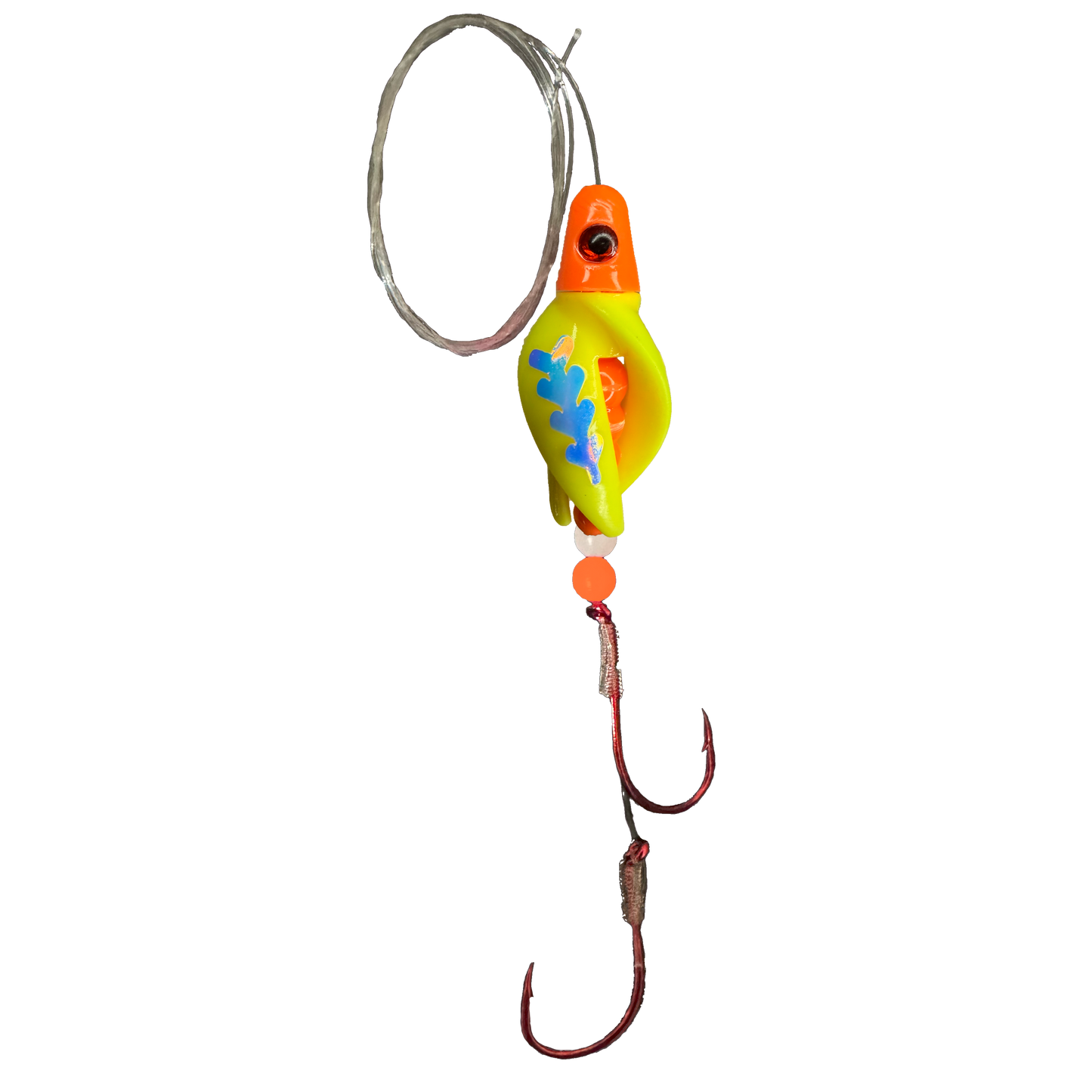 TailSpin Scud Fluo Orange Yellow  (Fishbone Moonjelly)