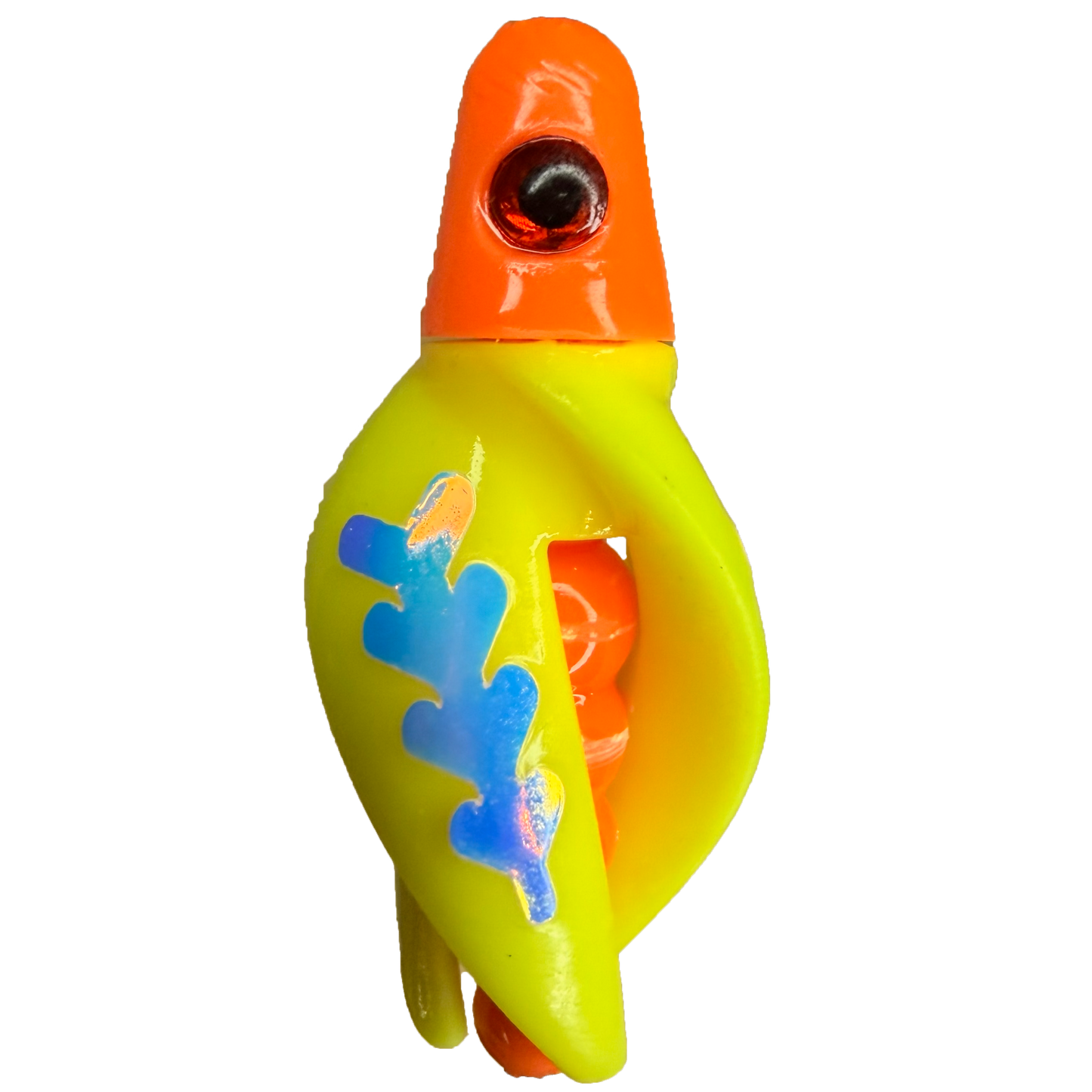 TailSpin Scud Fluo Orange Yellow  (Fishbone Moonjelly)