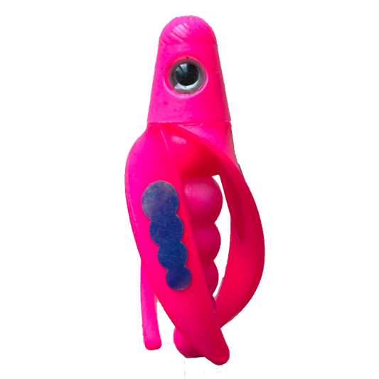 TailSpin Scud Fluo Pink (Circles BluePurple)