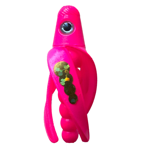 TailSpin Scud Fluo Pink (Circles Gold)