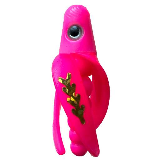 TailSpin Scud Fluo Pink (Fishbone Gold)