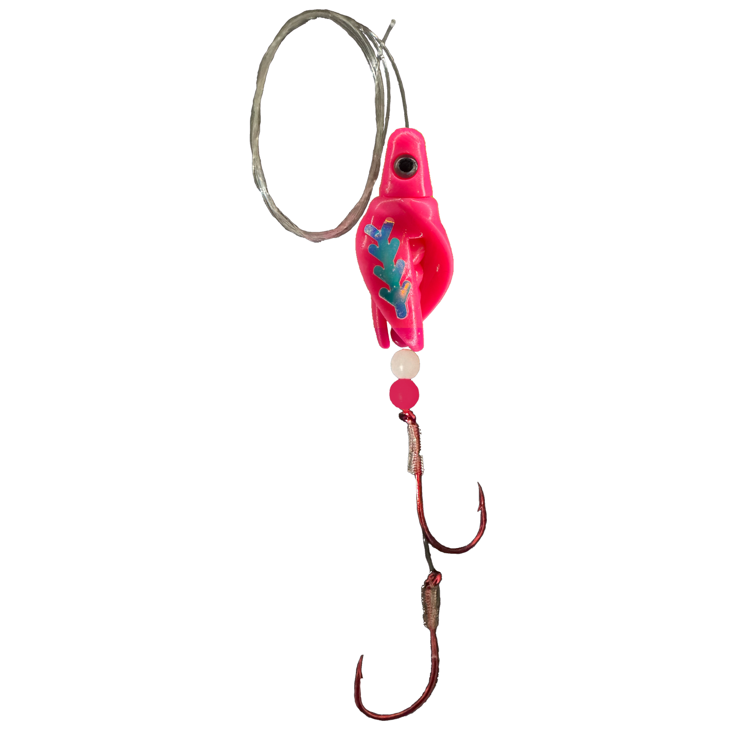 TailSpin Scud Fluo Pink (Fishbone MoonJelly)