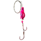 TailSpin Scud Fluo Pink (Fishbone Silver)