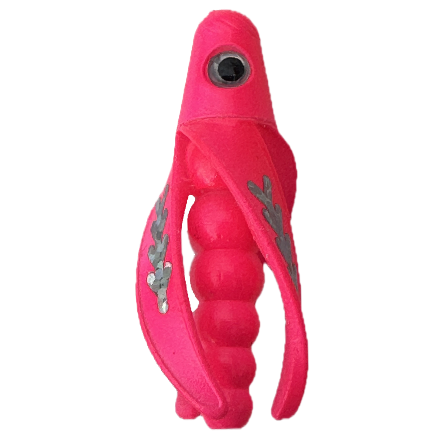 TailSpin Scud Fluo Pink (Fishbone Silver)
