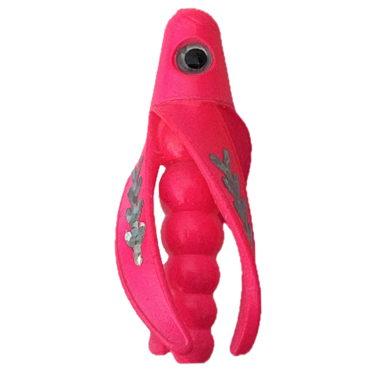 TailSpin Scud Fluo Pink (Fishbone Silver)
