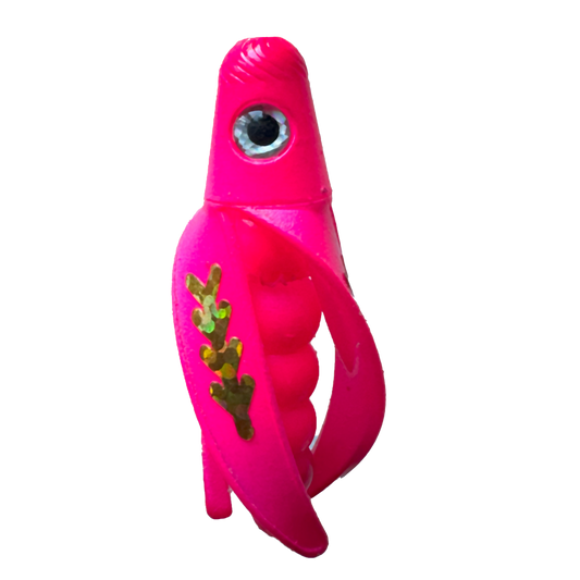 TailSpin Scud Fluo Pink-Rose (Fishbone Gold)