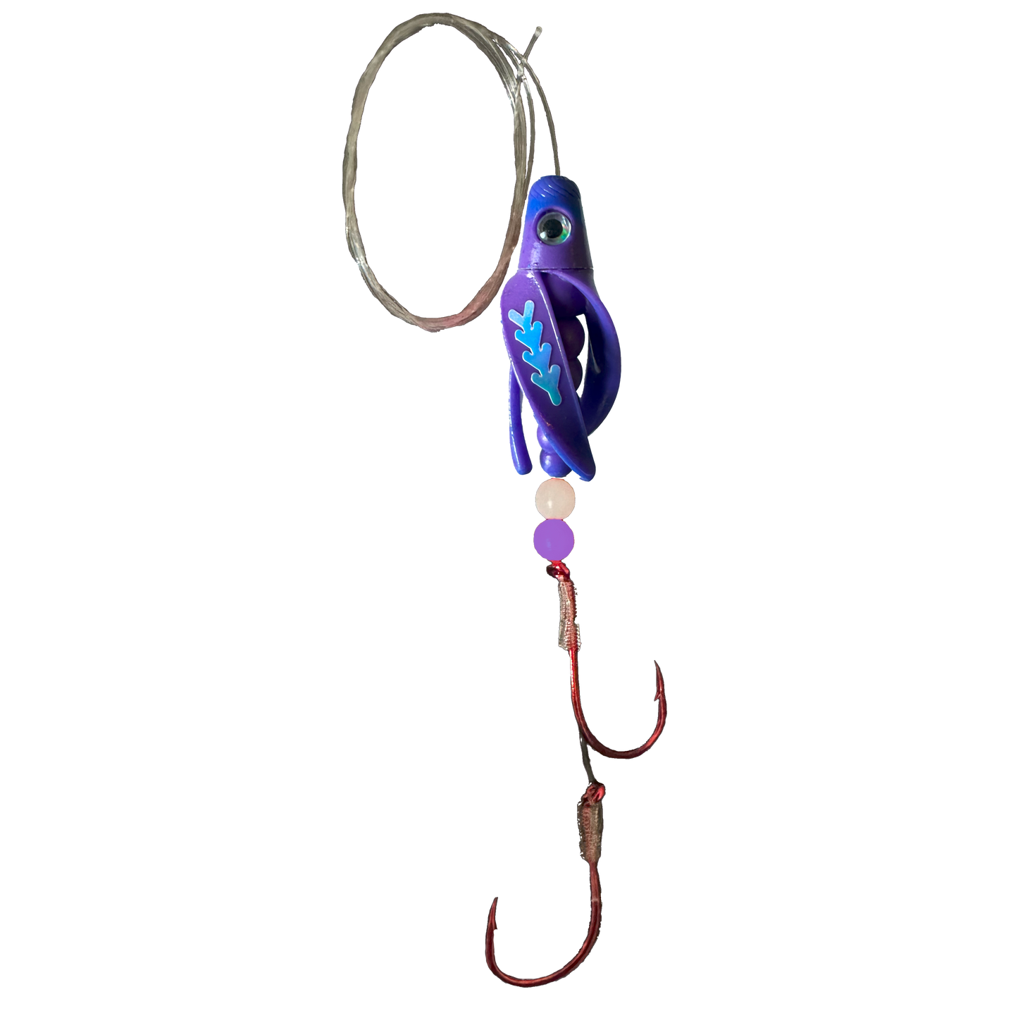 TailSpin Scud Fluo Purple Blue (FishBone MoonJelly)