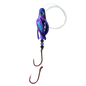 TailSpin Scud Rigged Fluo Purple Blue (FishBone MoonJelly)