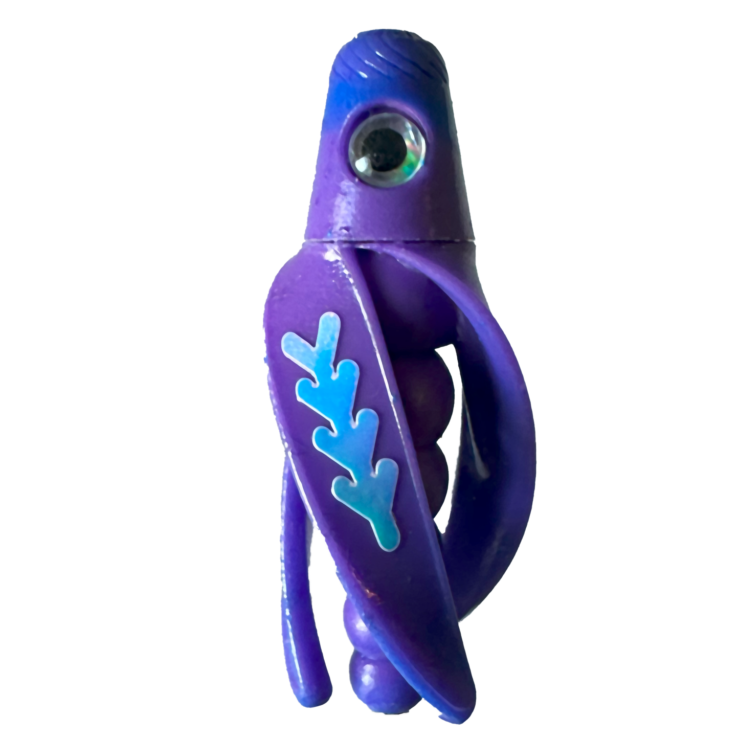 TailSpin Scud Fluo Purple Blue (FishBone MoonJelly)