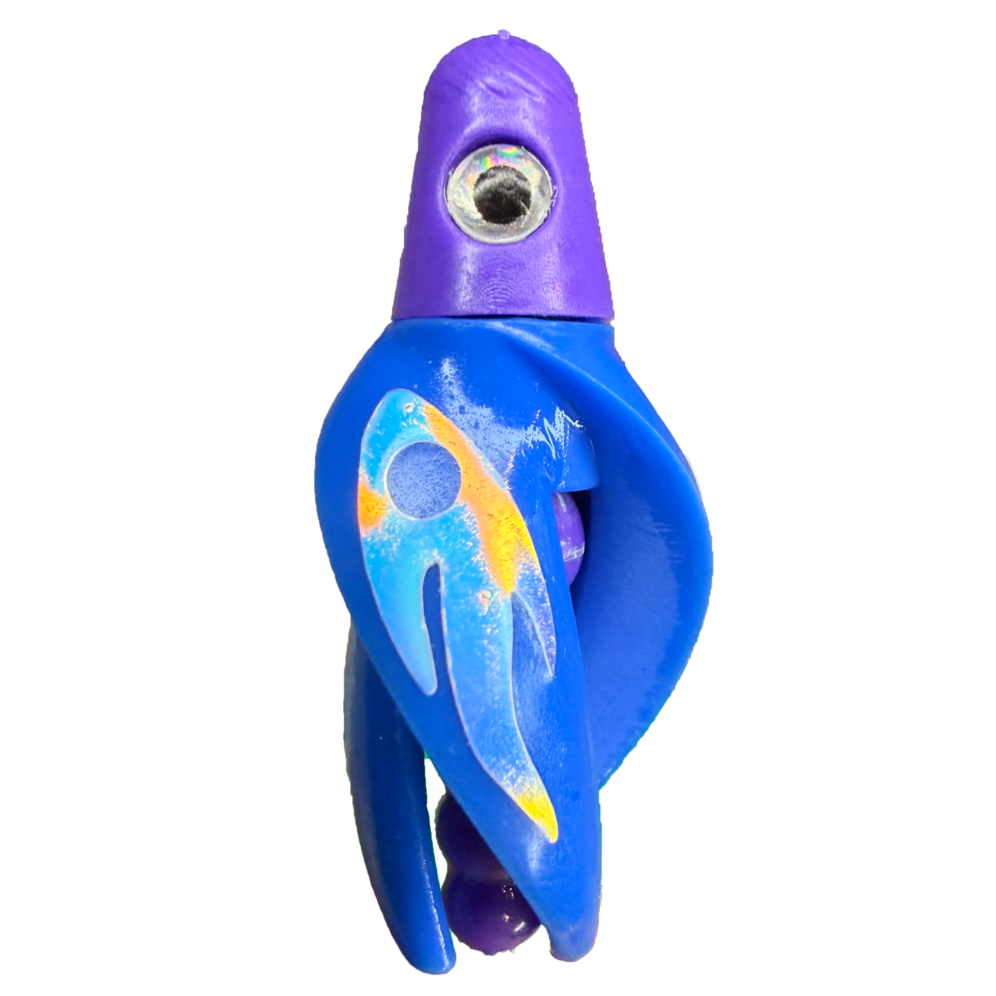 TailSpin Scud Fluo Blue Purple (Ghost Moonjelly)
