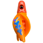 TailSpin Scud Fluo Red Orange Mango  (Fishbone Moonjelly)