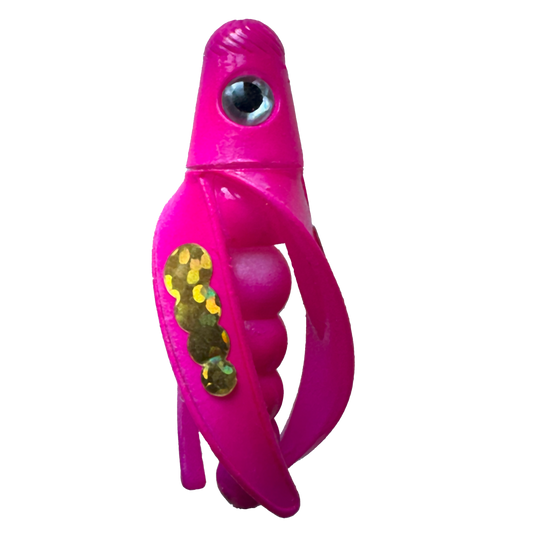 TailSpin Scud Fluo Rose-Purple (Circles Gold)