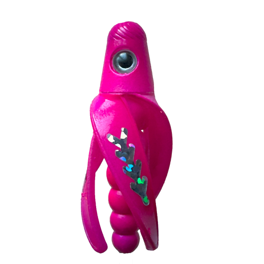 TailSpin Scud Fluo Rose-Purple (Fishbone Silver)