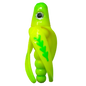 TailSpin Scud Fluo Yellow-LightGreen (Fishbone Glow Green)