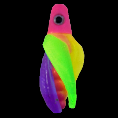 TailSpin ScudFlex Pink Glow Purple Green Yellow