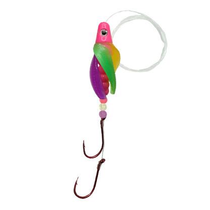 TailSpin ScudFlex Pink Glow Purple Green Yellow