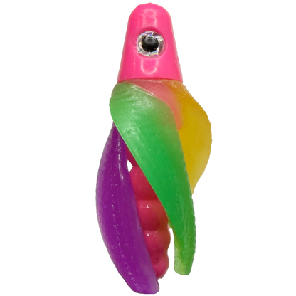 TailSpin ScudFlex Pink Glow Purple Green Yellow