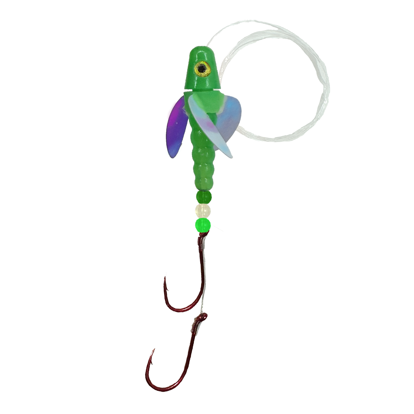 TailSpin ScudWing Glow Green  (Glow Moonjelly)