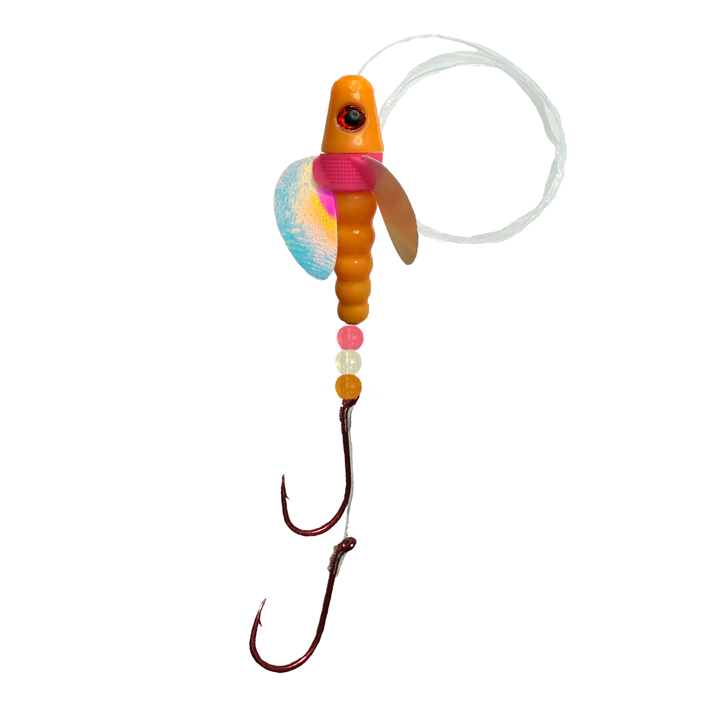 TailSpin ScudWing Fluo Mango Pink  (Glow Moonjelly)