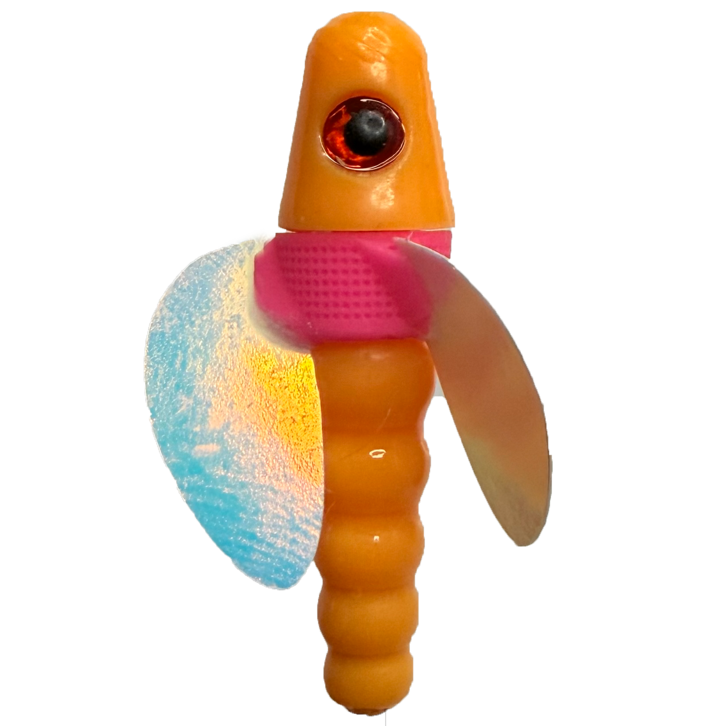 TailSpin ScudWing Fluo Mango Pink  (Glow Moonjelly)