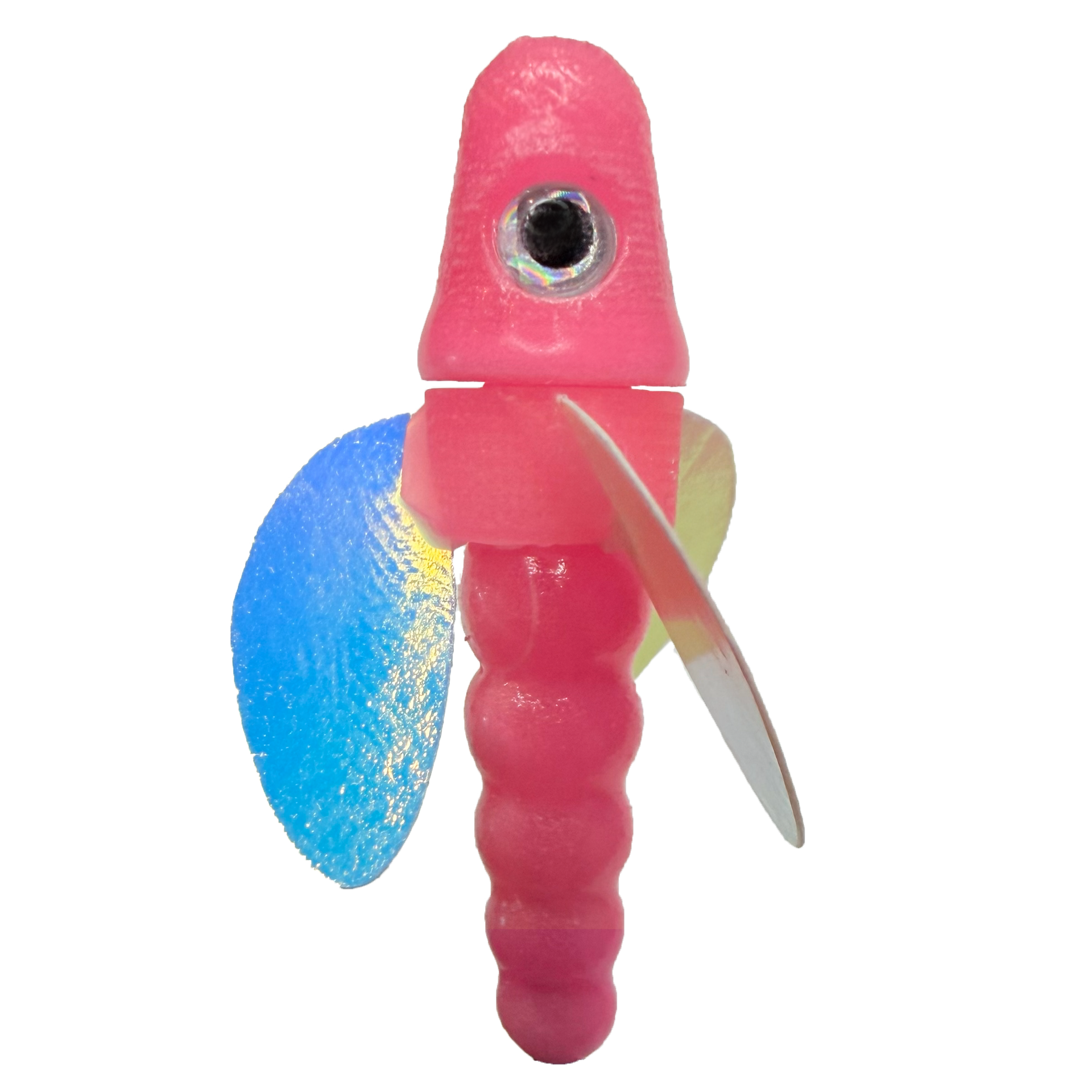 WingSpin Scud Glow Pink (Glow Moonjelly) – Salmonoid Lures LLC